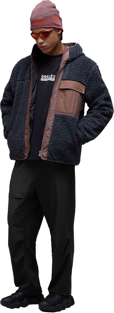 Snowdrift Full Zip Sherpa - Fleecejacke Graphite