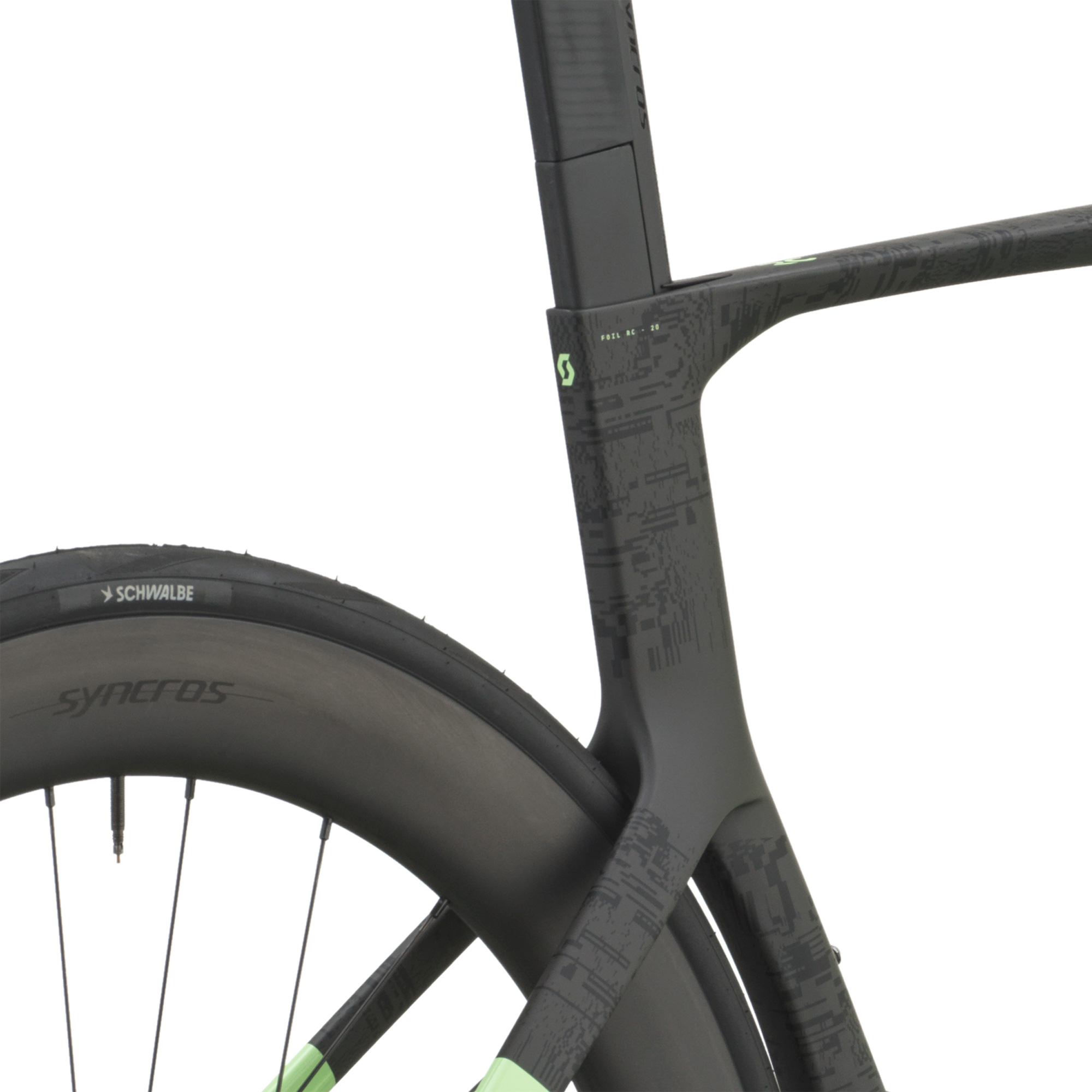 Foil RC 20 Vert Paradis Noir Carbone