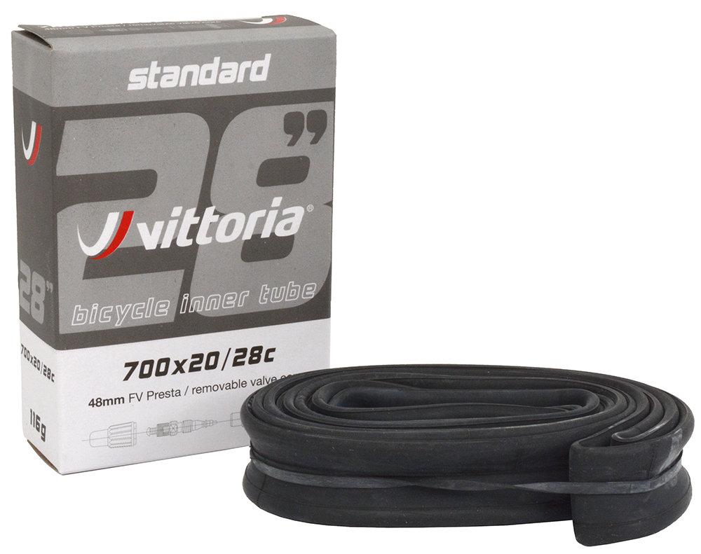Vittoria Standard 700x20/28C SV Inner Tube Tubes 28