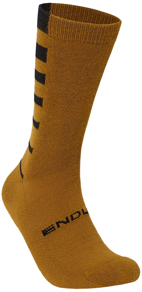 Coolmax® Stripe (pack of 2) - Calcetines marrones