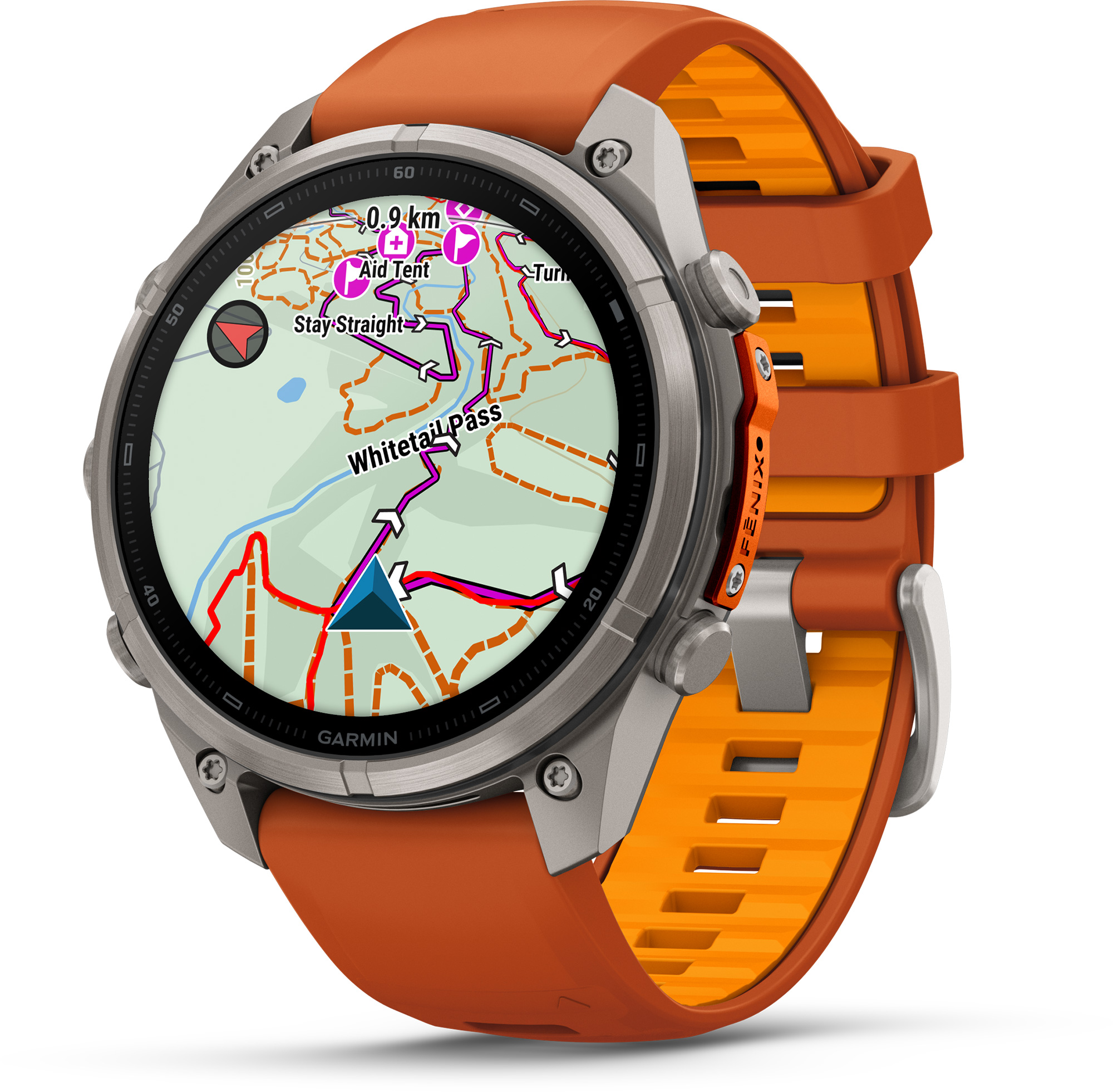 Fenix 9 Pro - inReach 47 mm AMOLED - GPS Multisport Smartwatch