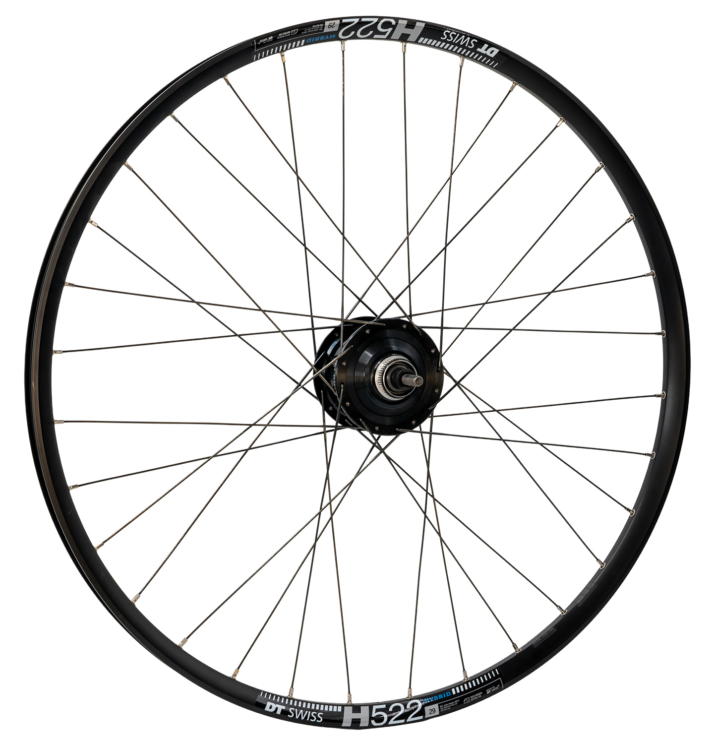 Rueda trasera de 29" Shimano ALFINE SG-S7001 de 8 velocidades / DT Swiss H 522