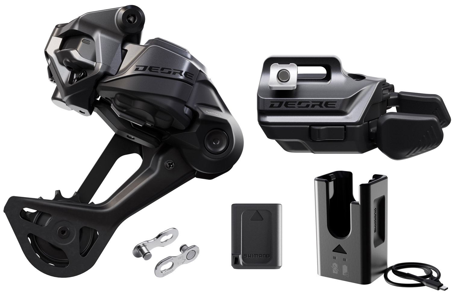 Shimano DEORE Di2 M6250-SGS 12-speed Drivetrain Upgrade Kit I-Spec