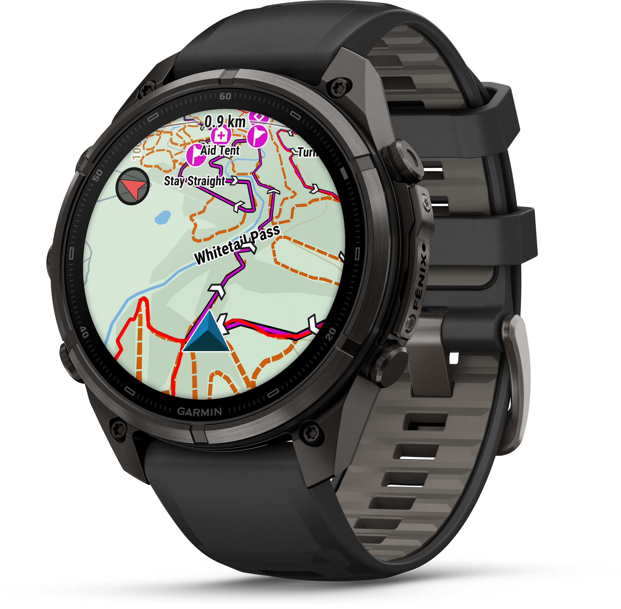 Fenix 9 Pro - inReach 47 mm AMOLED - GPS Multisport Smartwatch