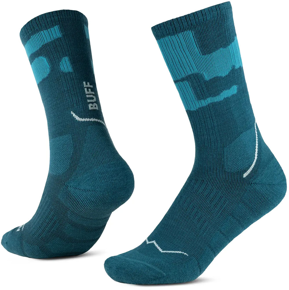 Merino Midweight Crew - skarpety trekkingowe Teal