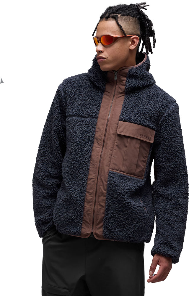 Snowdrift Full Zip Sherpa - Fleecejacke Graphite