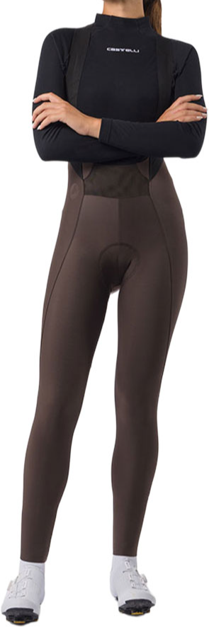 Espresso 2 DT - Damen Trägerhose mit Polster Chestnut