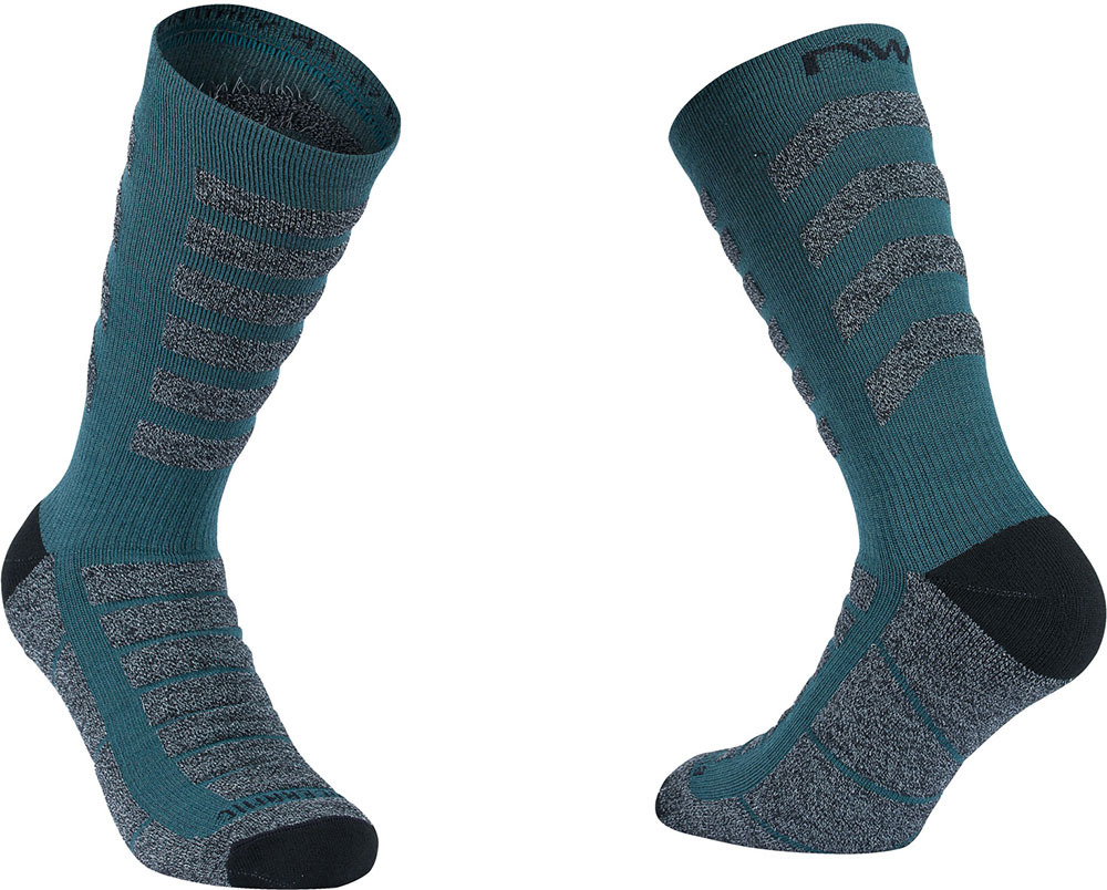 Husky Ceramic High Sock – Thermal Socks Petroleum Green
