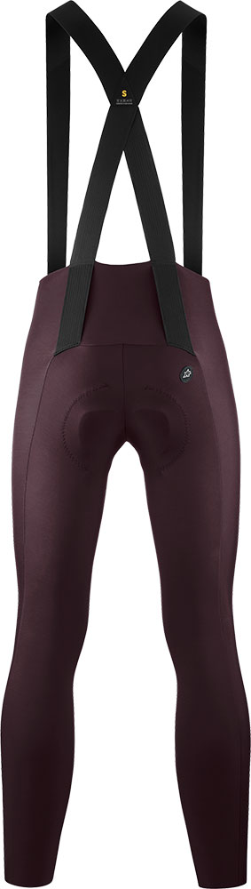 Mille GT Spring/Autumn S11 – Bib Shorts With Pad Mulberry Brown