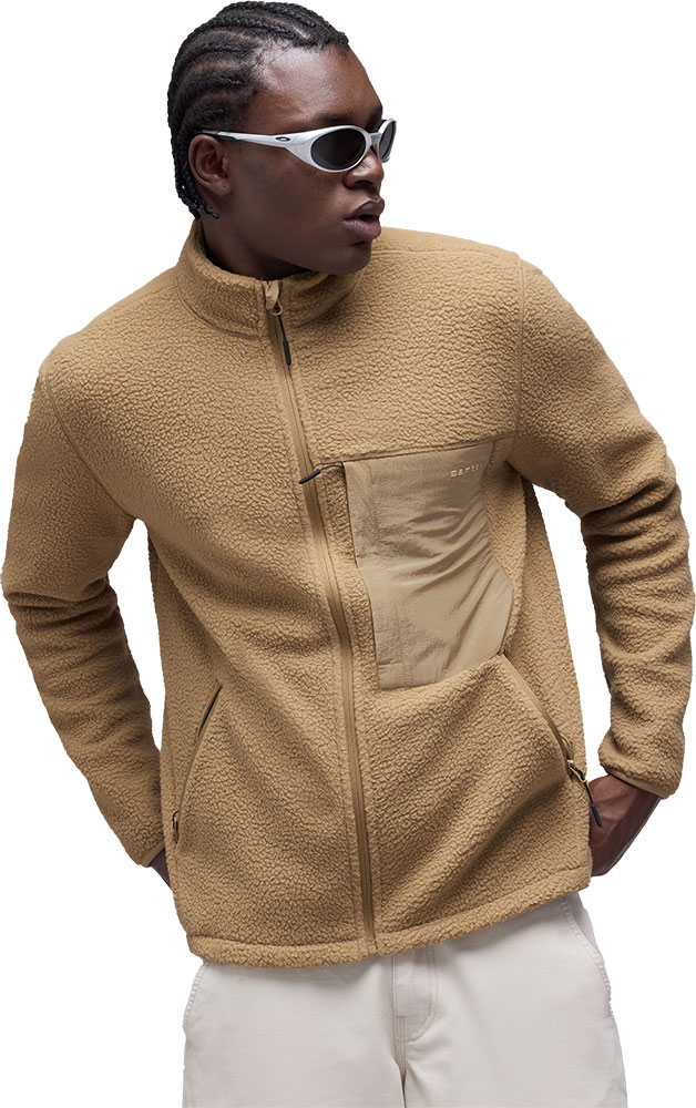 Snowdrift Mountain Fire Sherpa Full Zip - Fleecejacke Pebble
