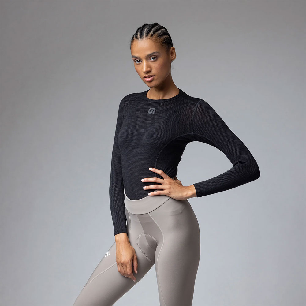 Inverno - Pantaloni da ciclismo da donna con fondello Corda Rope Grey