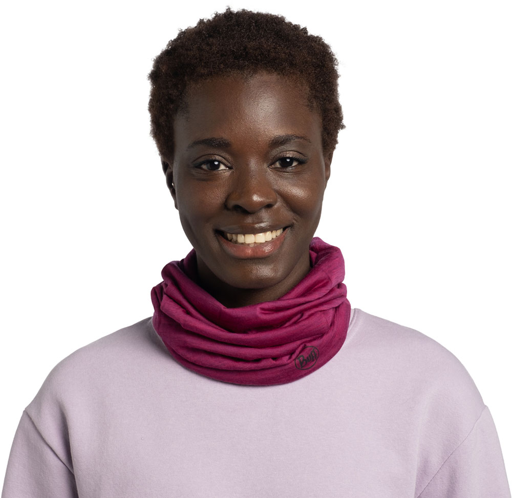 Merino Lightweight - Wielofunkcyjny szalik Lilac