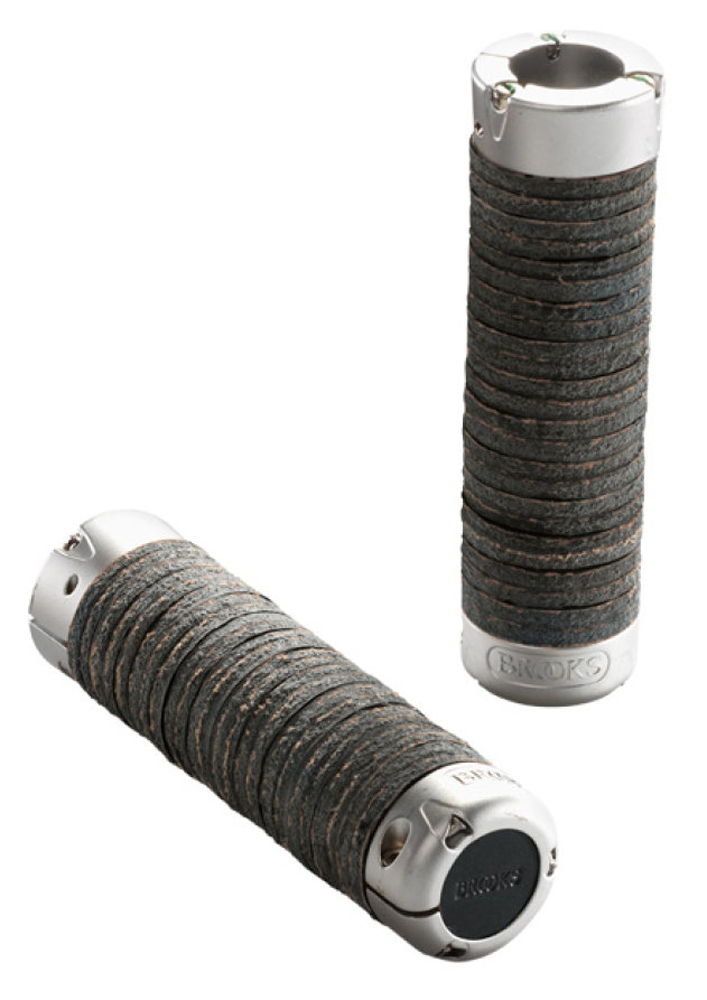 Brooks Plump Leather Grips Lock-On Grips | Bike-Discount