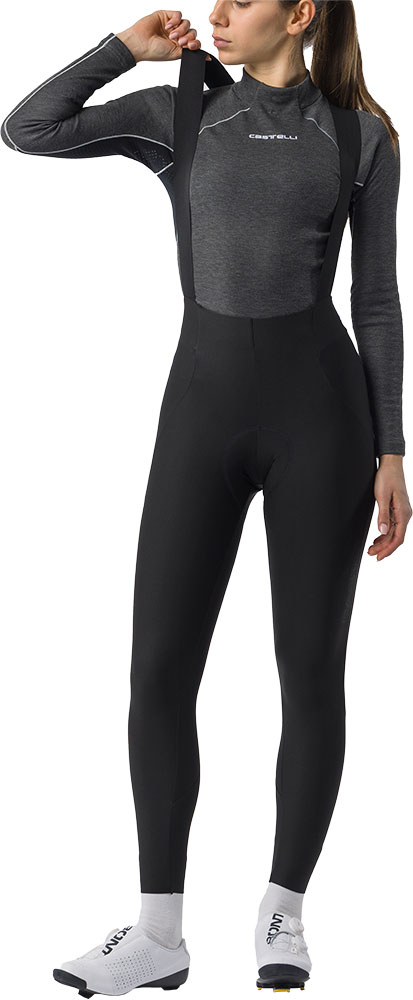 Sorpasso Pro DT - Damen Trägerhose mit Polster Black