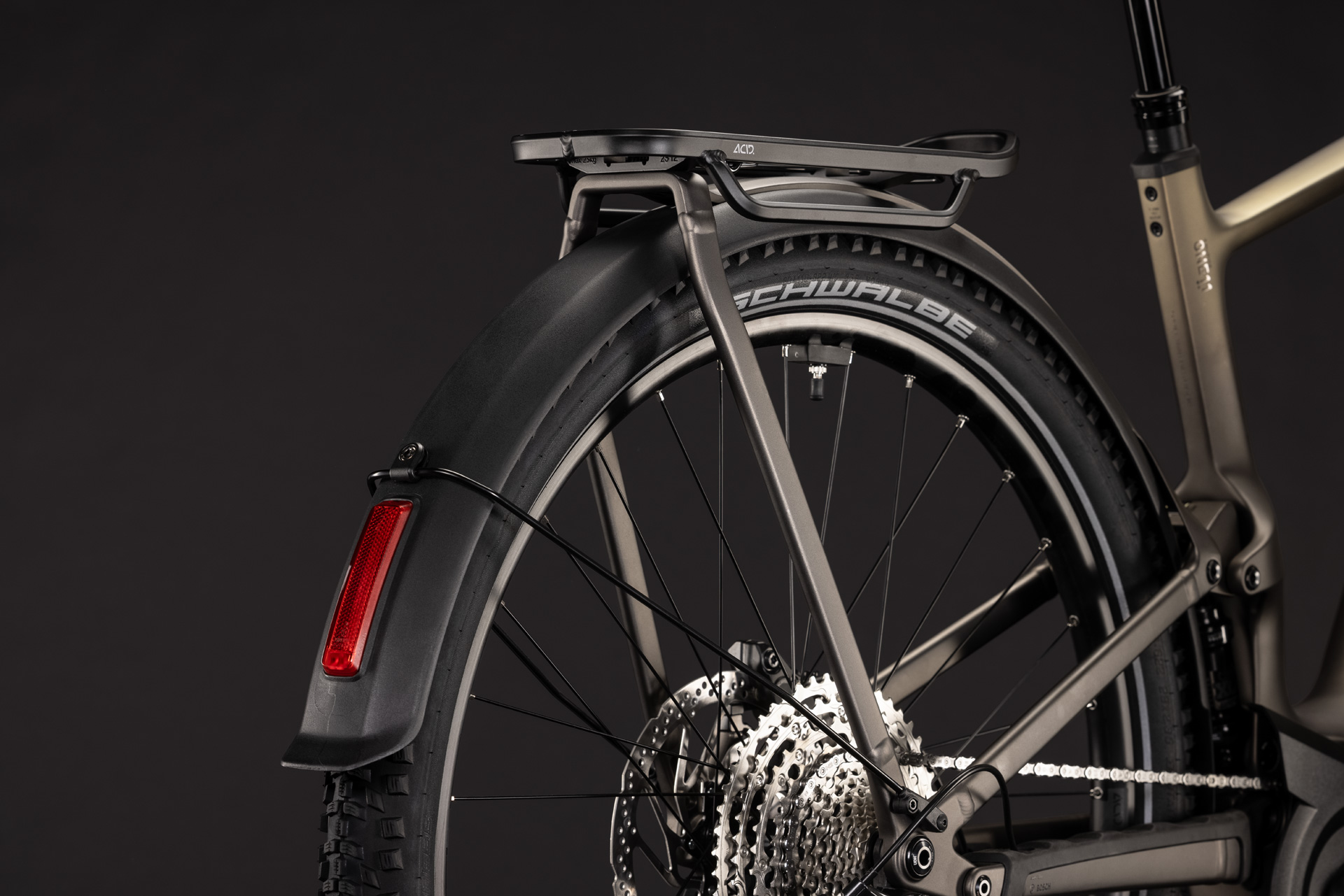 Nuride Hybrid ONE11 HPC SLX 800 goldenbrown´n´black