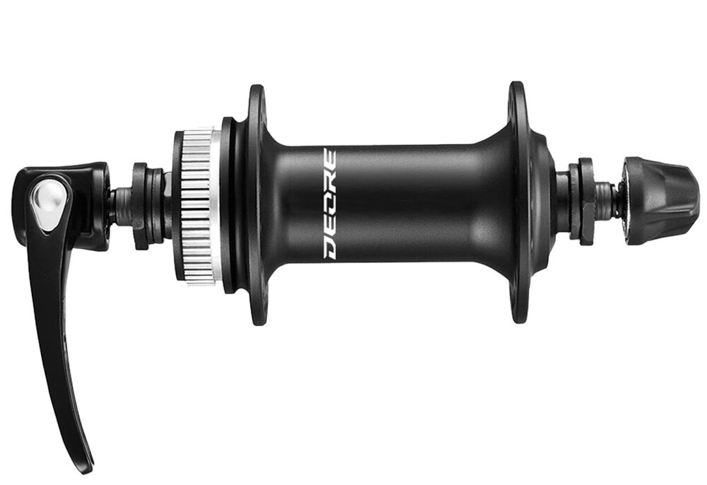 Mozzo anteriore DEORE HB-M5100 Center-Lock con chiusura rapida, 133 mm