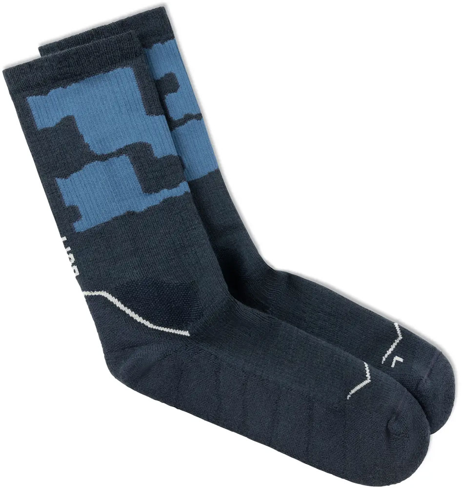 Merino Midweight Crew - Skarpety trekkingowe Blue