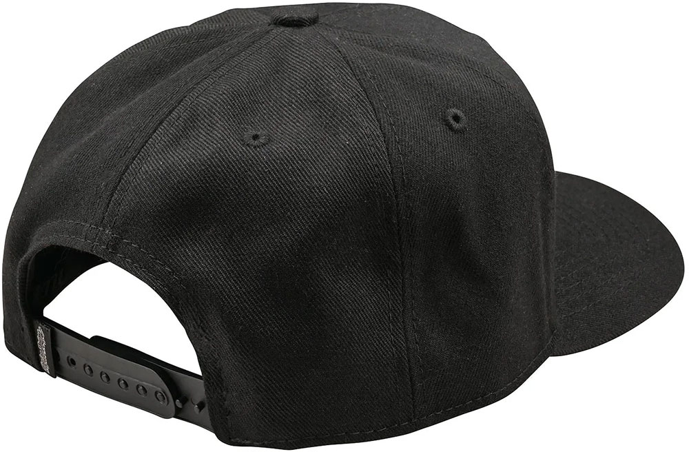Curved Snapback Badge - Kappe Black
