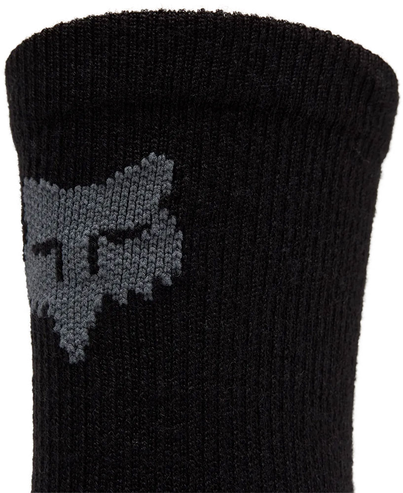 6" Flexair Merino - MTB Socken Black