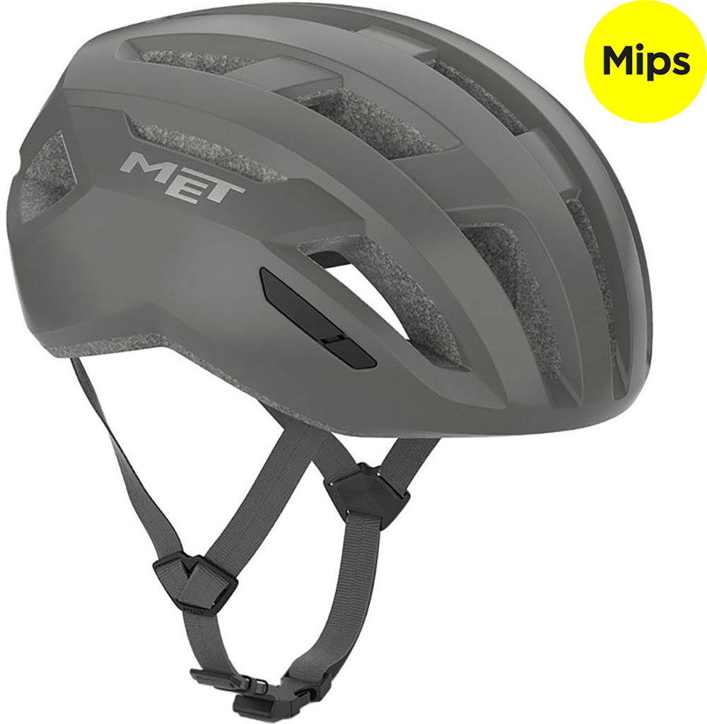 Vinci MIPS Absolute Gray/Matte - Casque de vélo de route