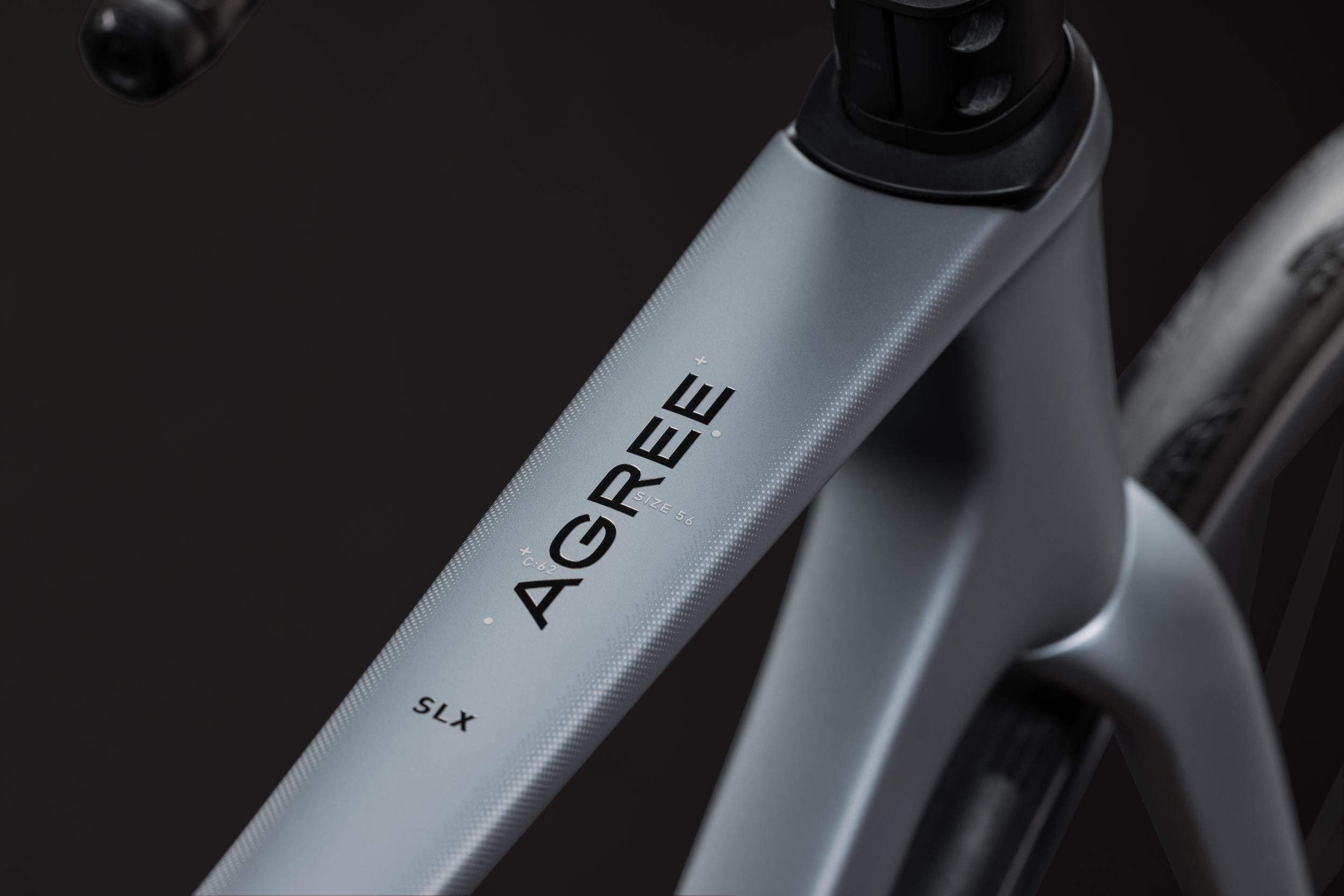 Agree C:62 SLX slate grey and chrome