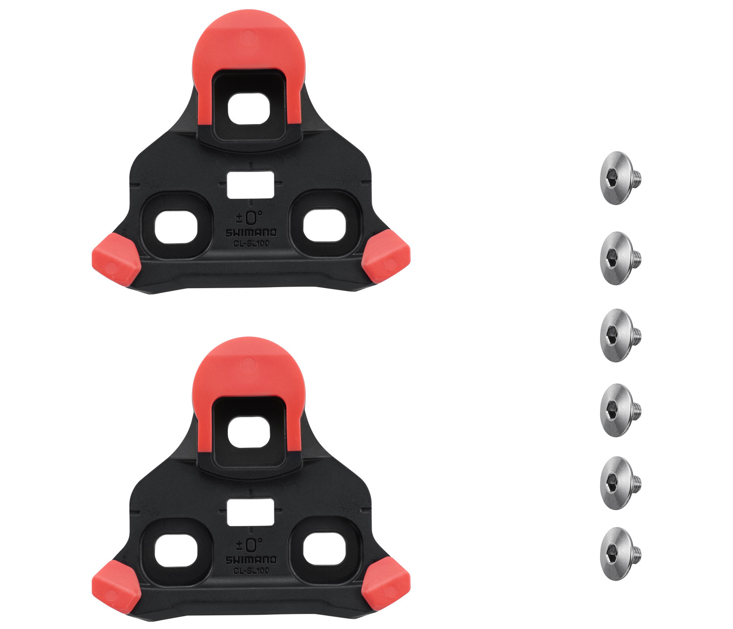 Crampons/plaques de pédale CL-SL100 SPD-SLR avec une liberté de mouvement de 0°