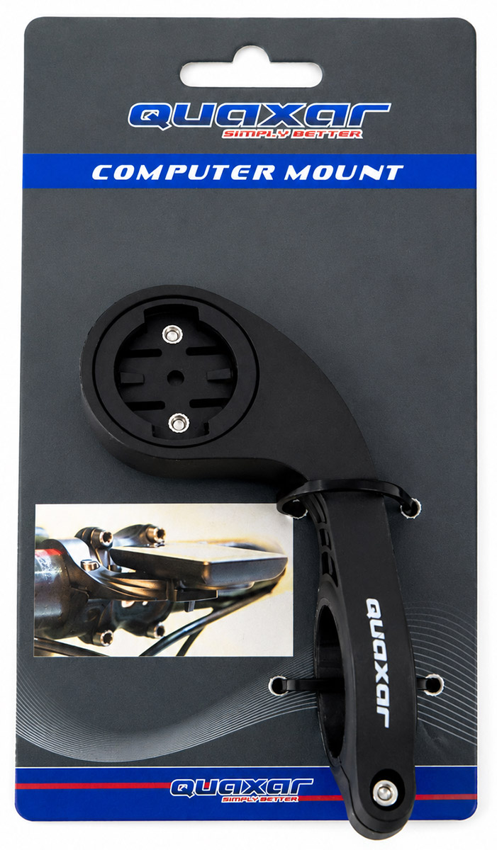 COM01-G Lenkerhalter V2 für Garmin und Sigma kurz