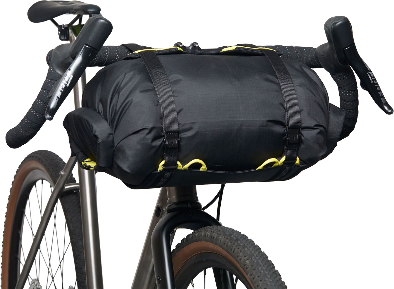 Sistema de bolsa para manillar Carrie, con bolsa de transporte incluida
