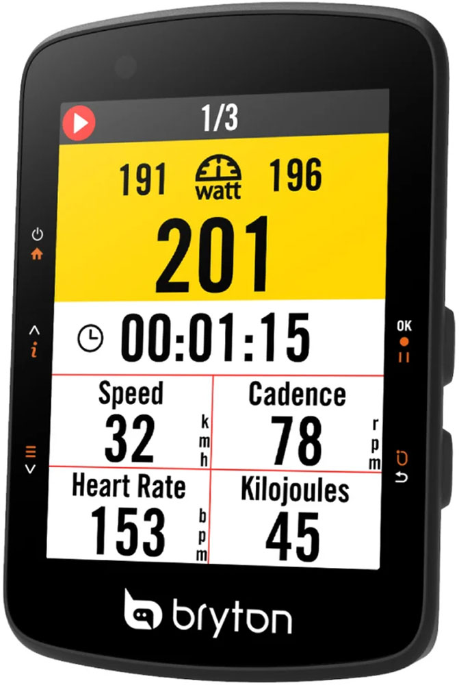 Rider 550 E - Computer da bicicletta con GPS