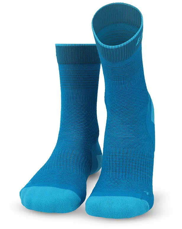 Think About Merino Outdoor 1 - Trekkingsocken azure