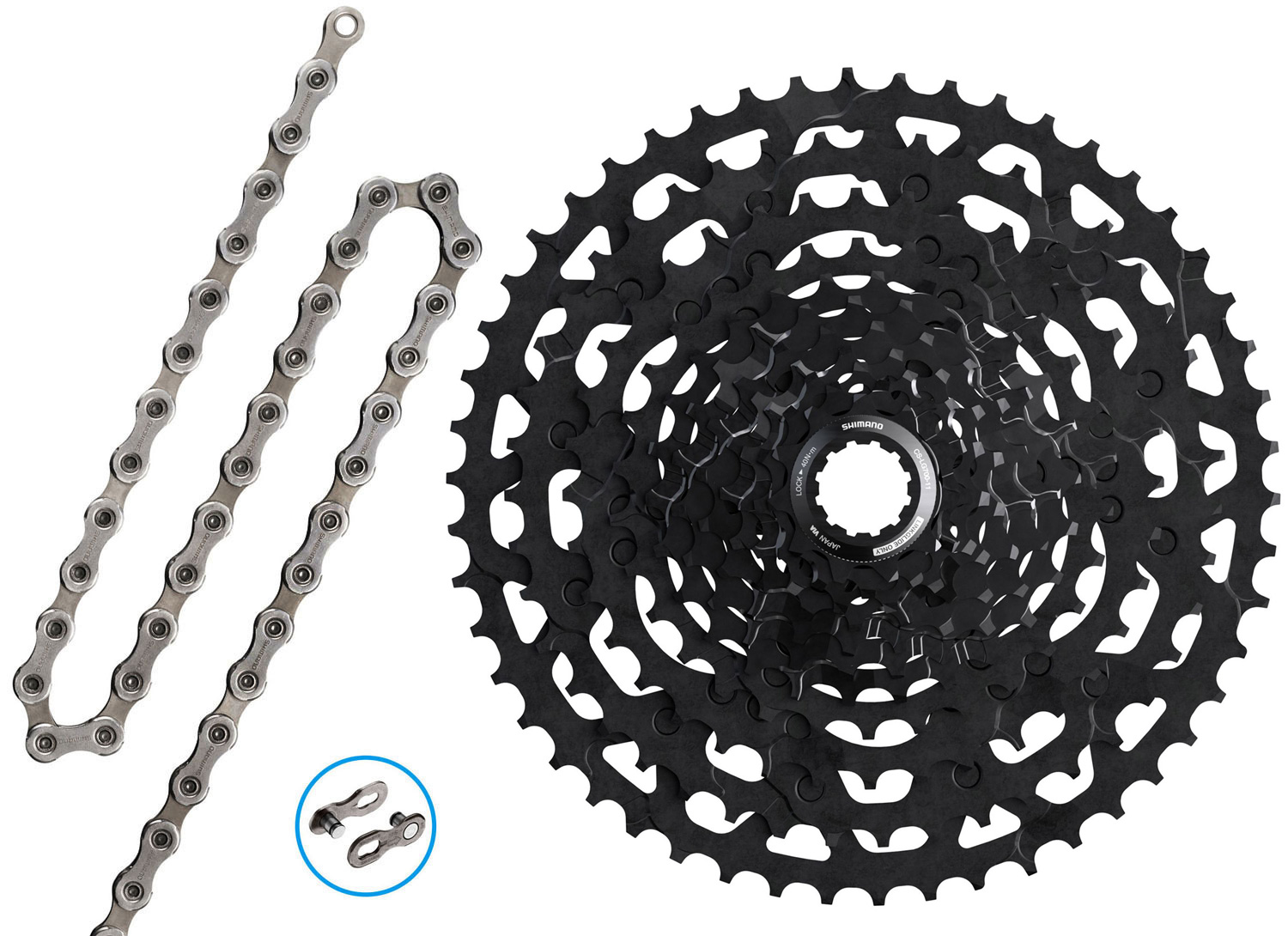 Road/Gravel CS-LG700+CN-LG500 Linkglide 11-speed Wear and Tear Set