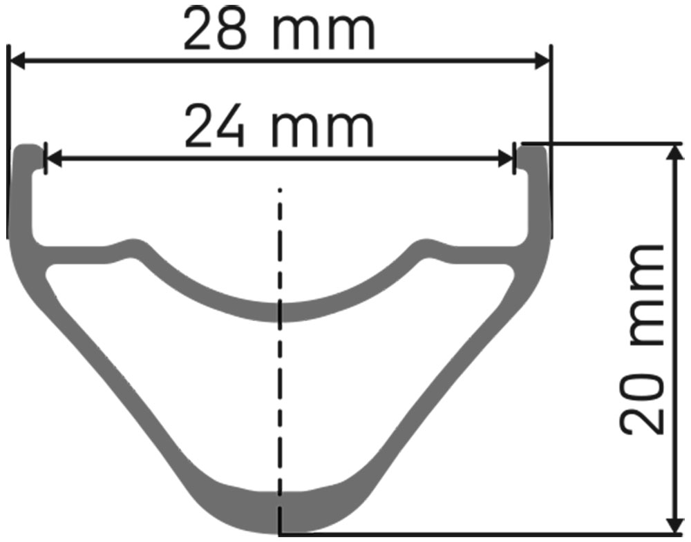E 1800 Spline 30 29" CL Rueda trasera