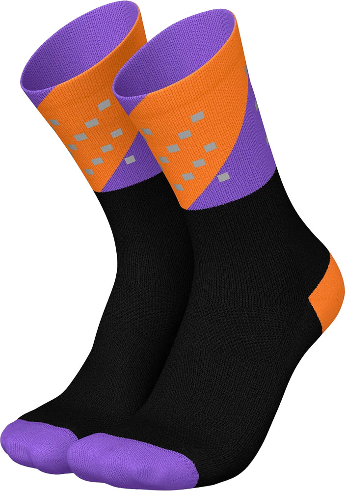 High-Viz V4 - Socken Orange Purple