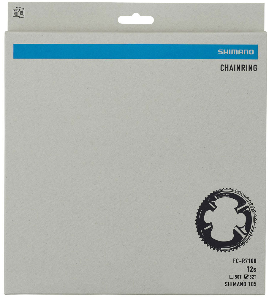 Shimano 105 Chainring for FC-R7100 52/36T Chainring 12-speed