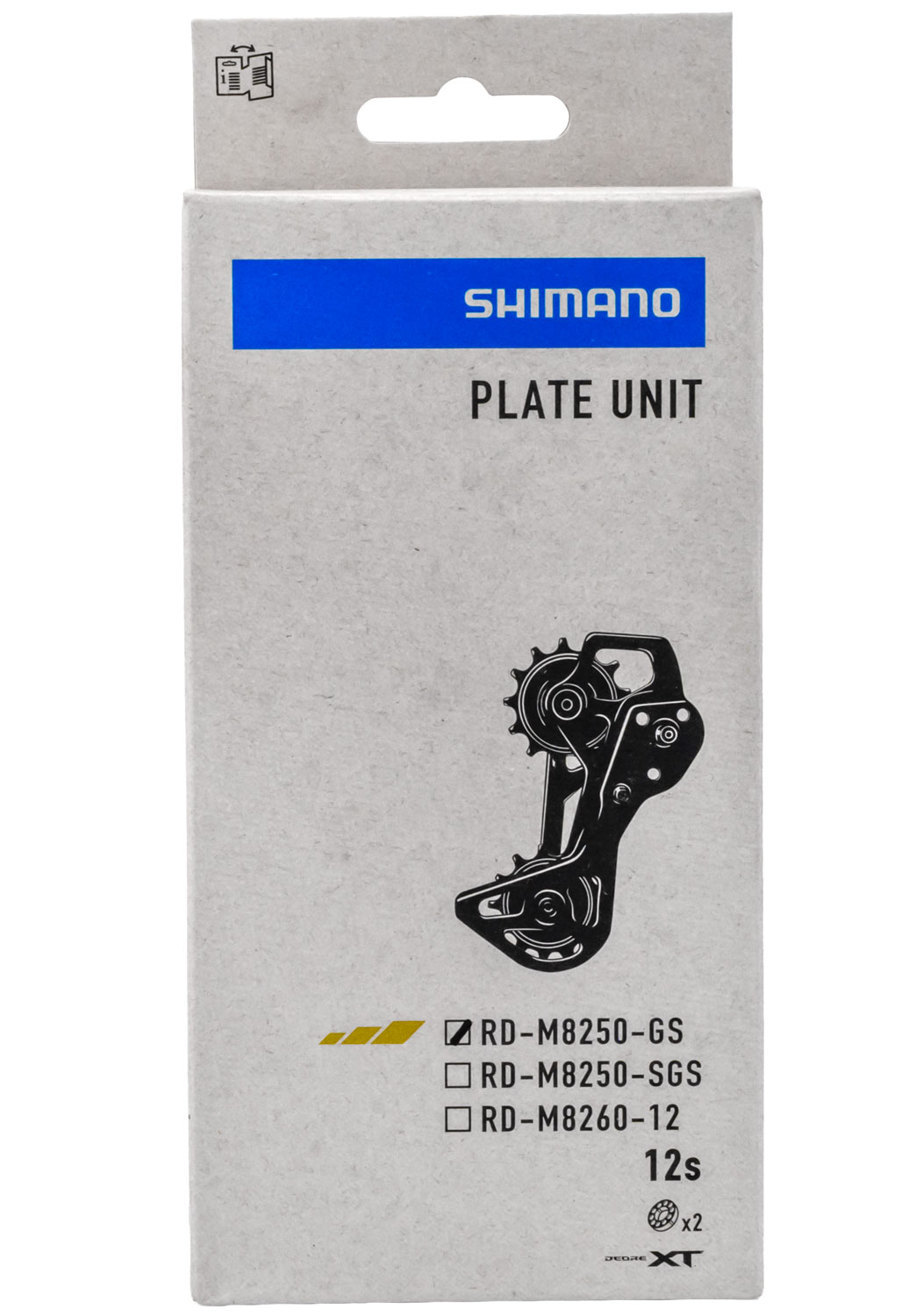 Gabbia del deragliatore posteriore XT Di2 RD-M8250-GS a 12 velocità
