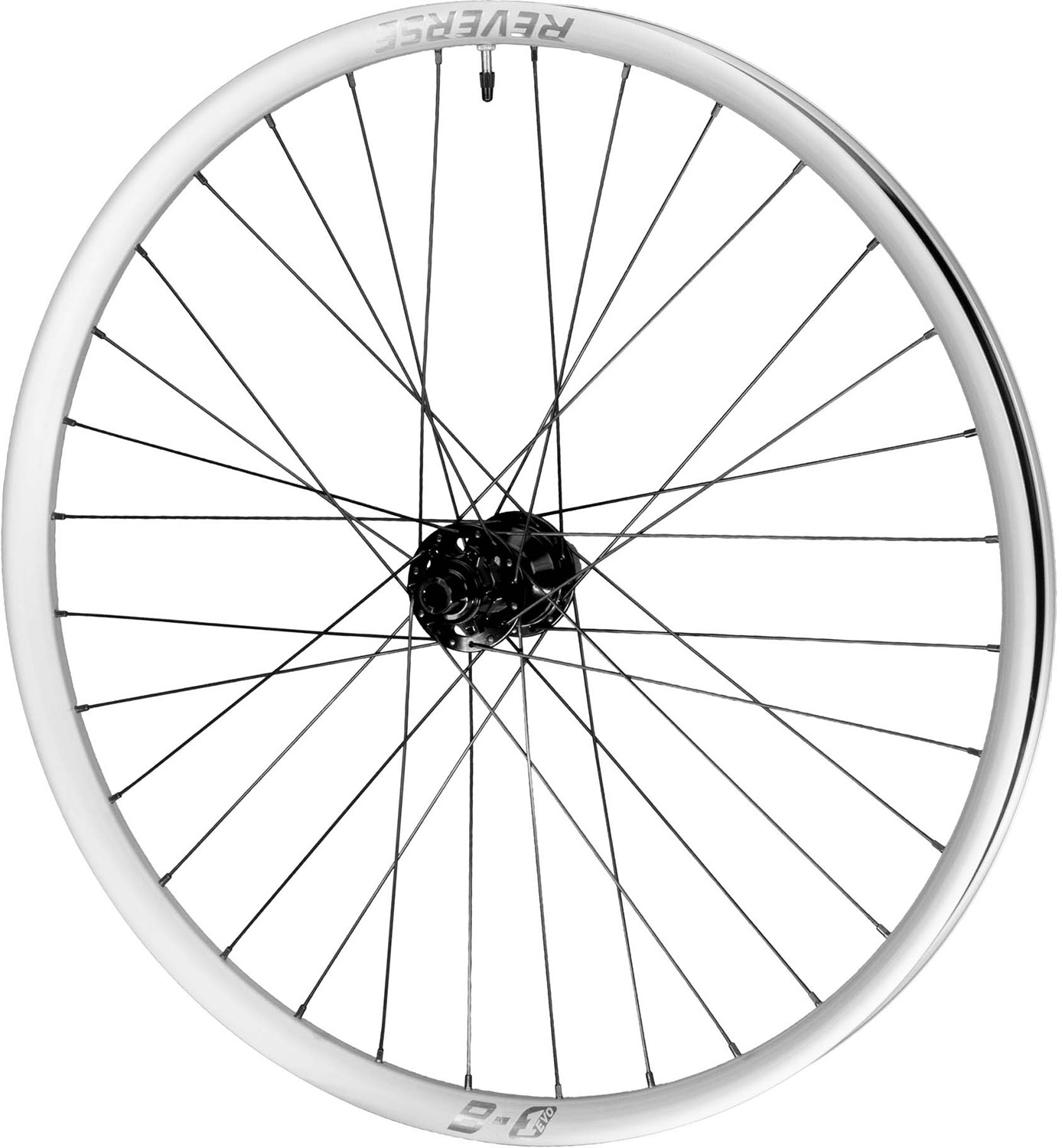 Rueda trasera Black ONE EVO de 27,5" con Shimano MicroSpline de 6 agujeros y eje Boost