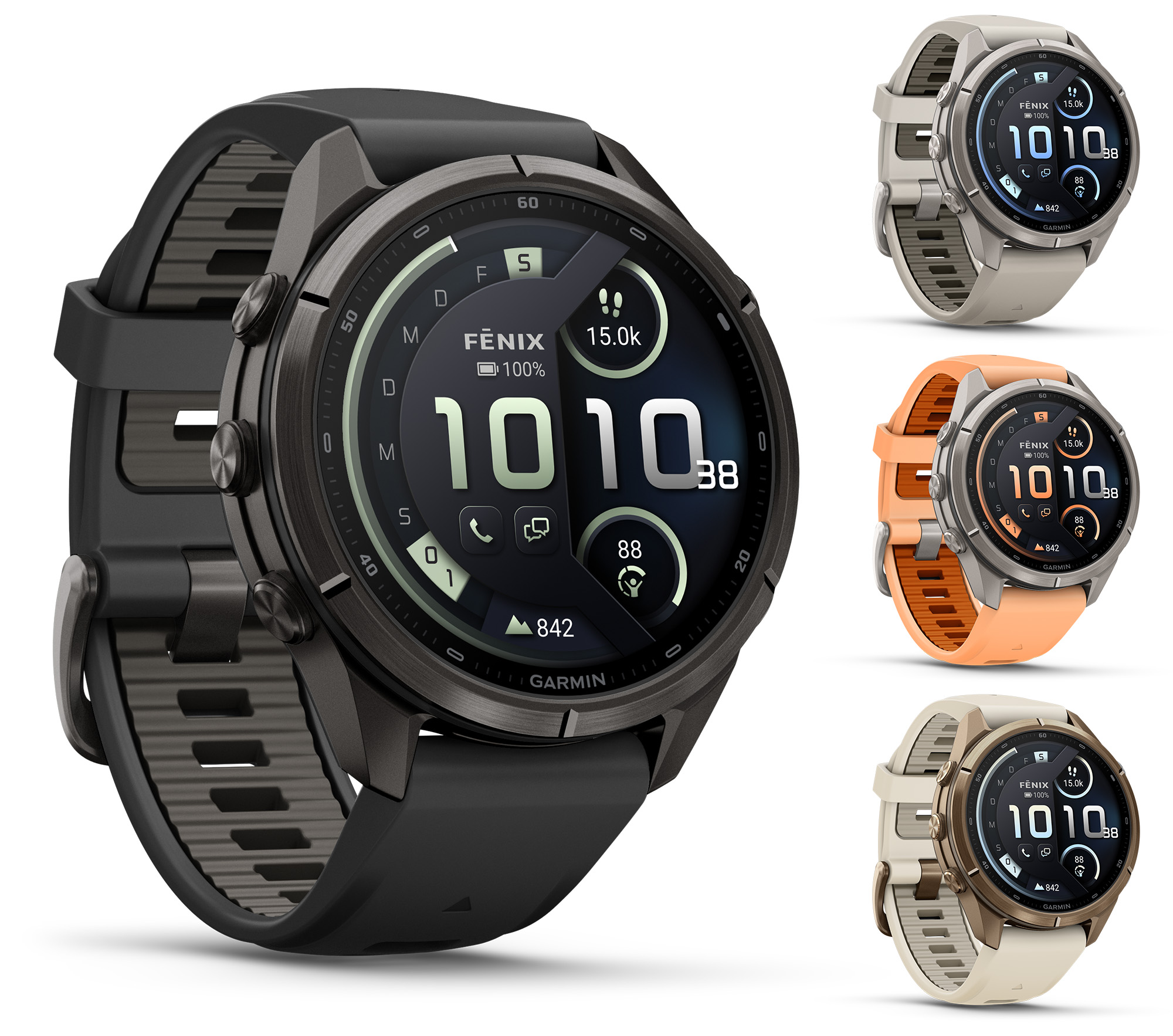 Fenix 9 Pro - inReach®, 43 mm AMOLED - GPS Multisport Smartwatch