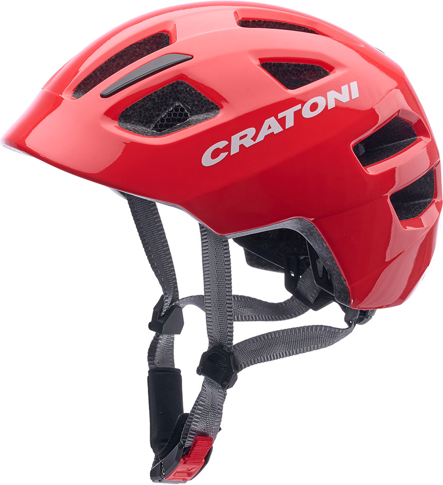 Maxster - Kinderhelm Red Glossy