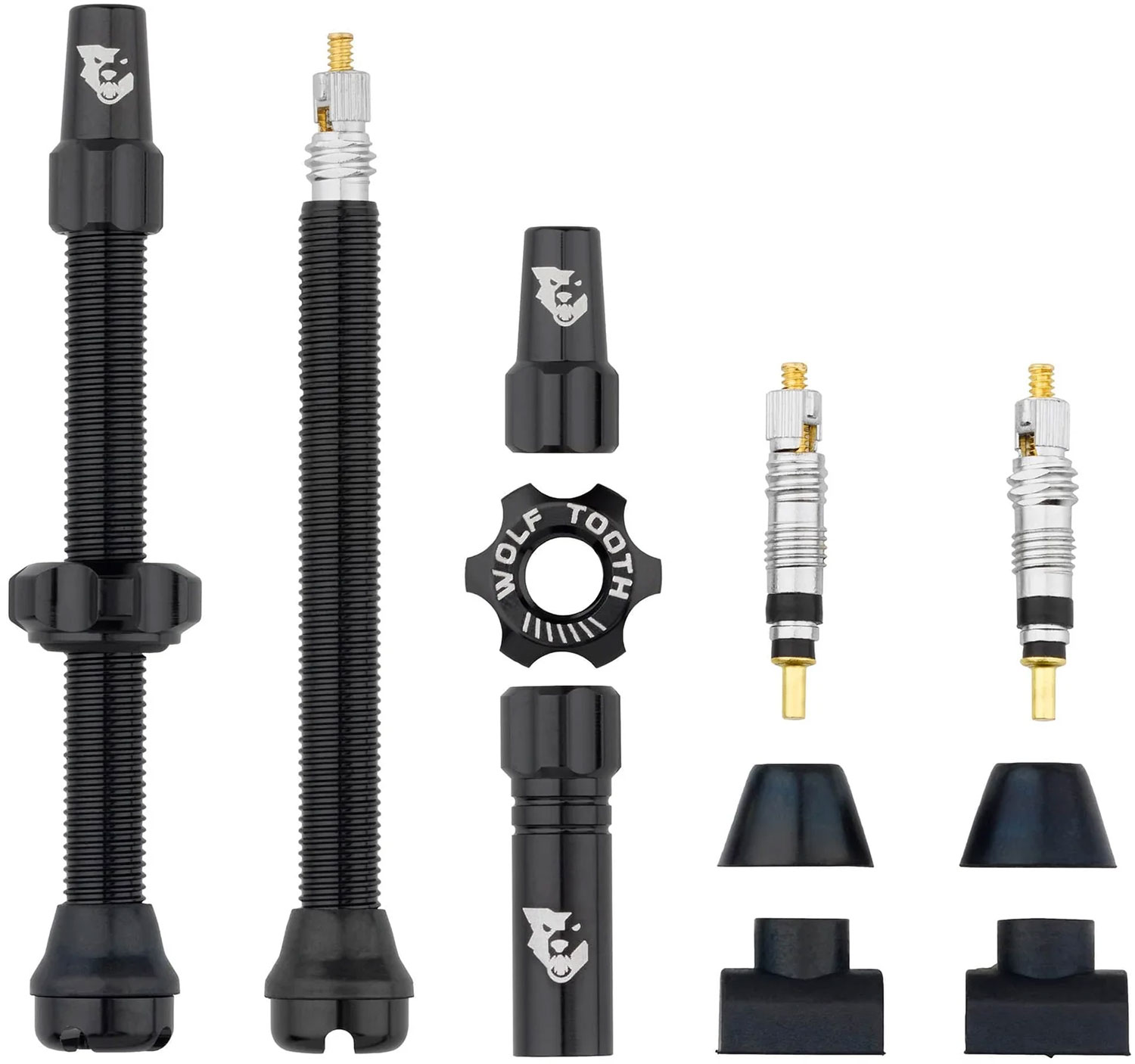 Valvole Presta Tubeless da 60 mm, 2 pezzi