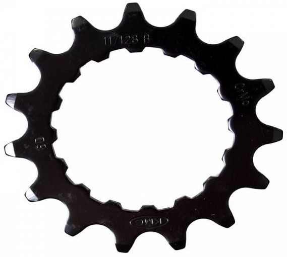 Pignon V-BIKE 13 Dents, CrMo, Noir, 30mm Pour BMX Et Vélo