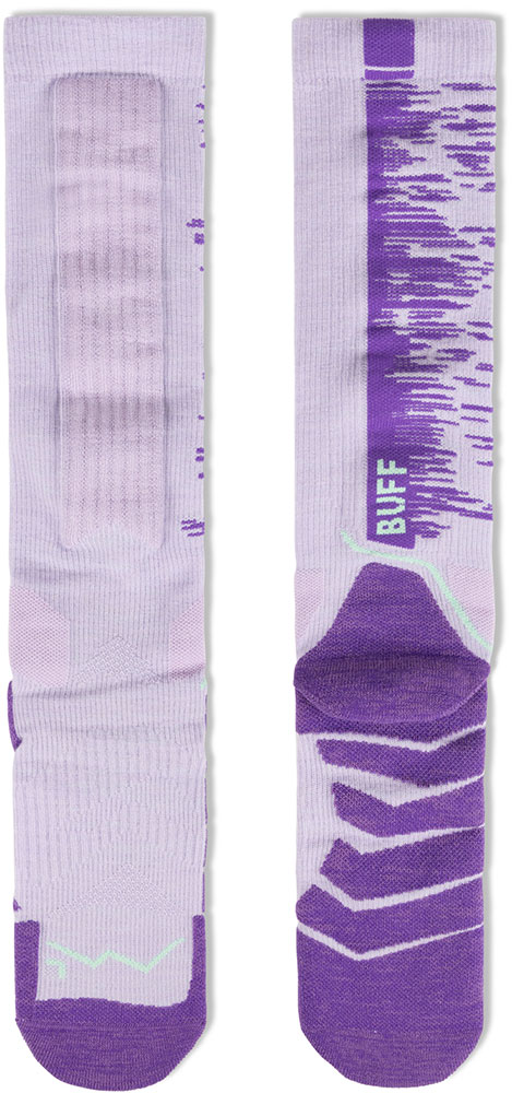 Merino Heavyweight Over the Calf - Chaussettes de ski Lilac