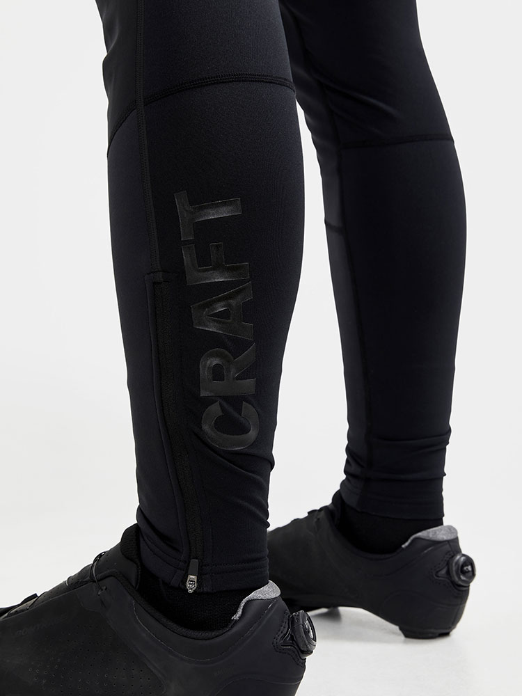 Core Bike Subz Wind - Cycling Tights with Pad Black