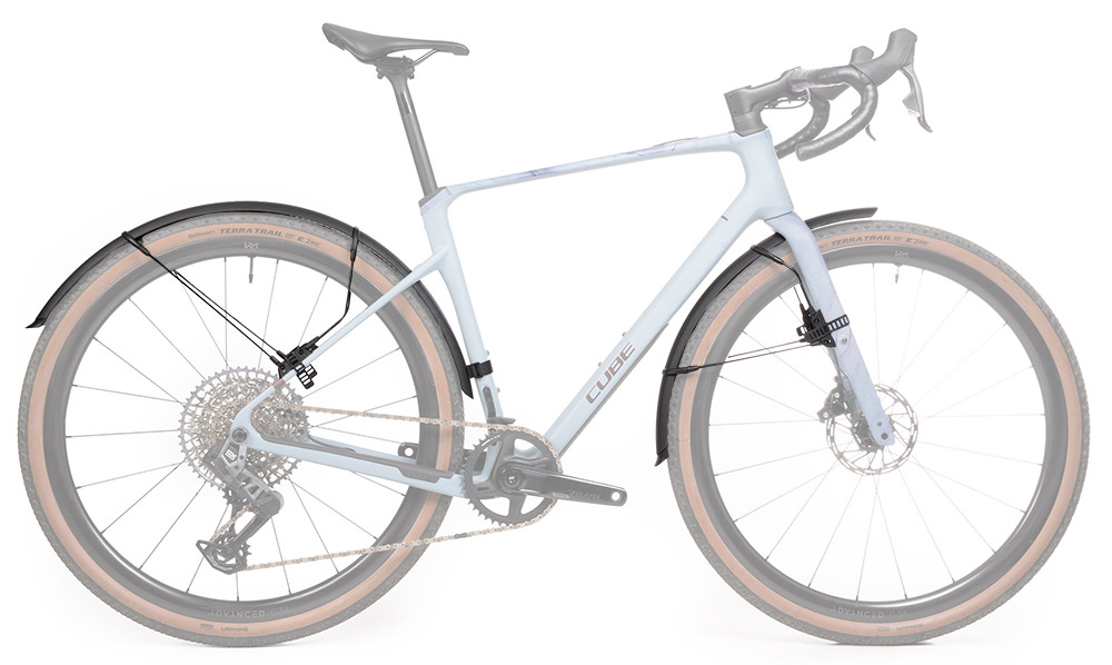 GRAVEL 28" Kit de garde-boue à enficher