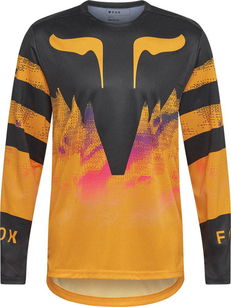 HULG Heren MTB Jersey Lange Mouwen, Downhill Jersey, Heren Bike Wear Fietsen /Motocross Kleding Mountainbike Shirt MTB BMX (stijl-06, XL