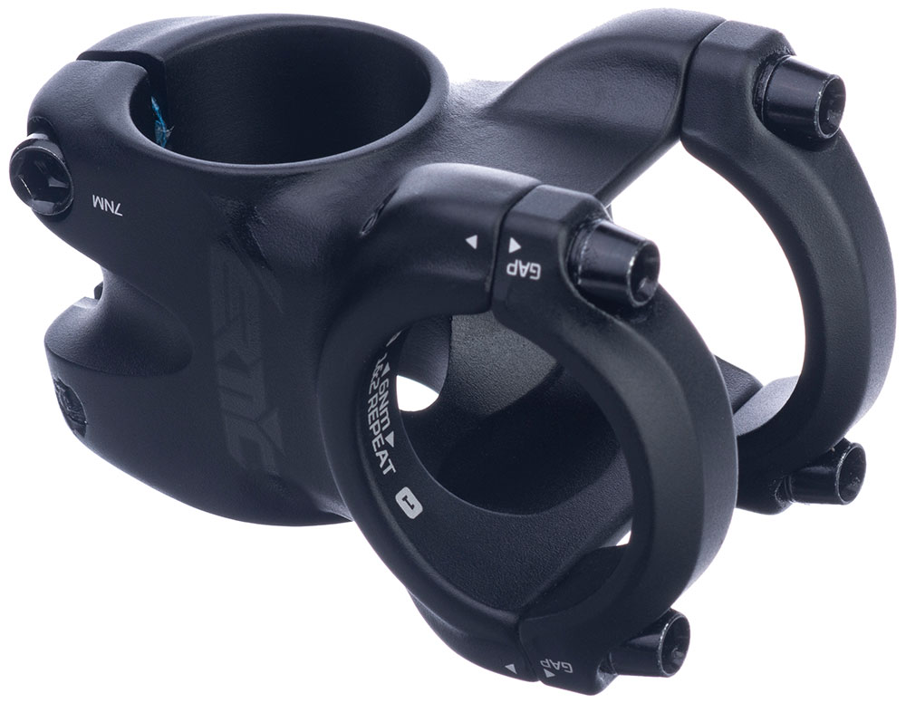Race Face Chester 35 Clamp MTB Stem – 40/60mm, Black, Threadless, 35mm Clamp