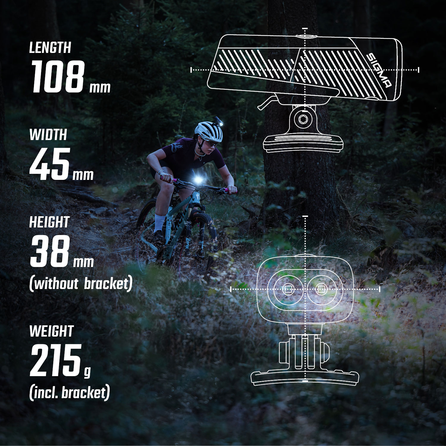 Lampa do kasku BUSTER 1700 Link HL