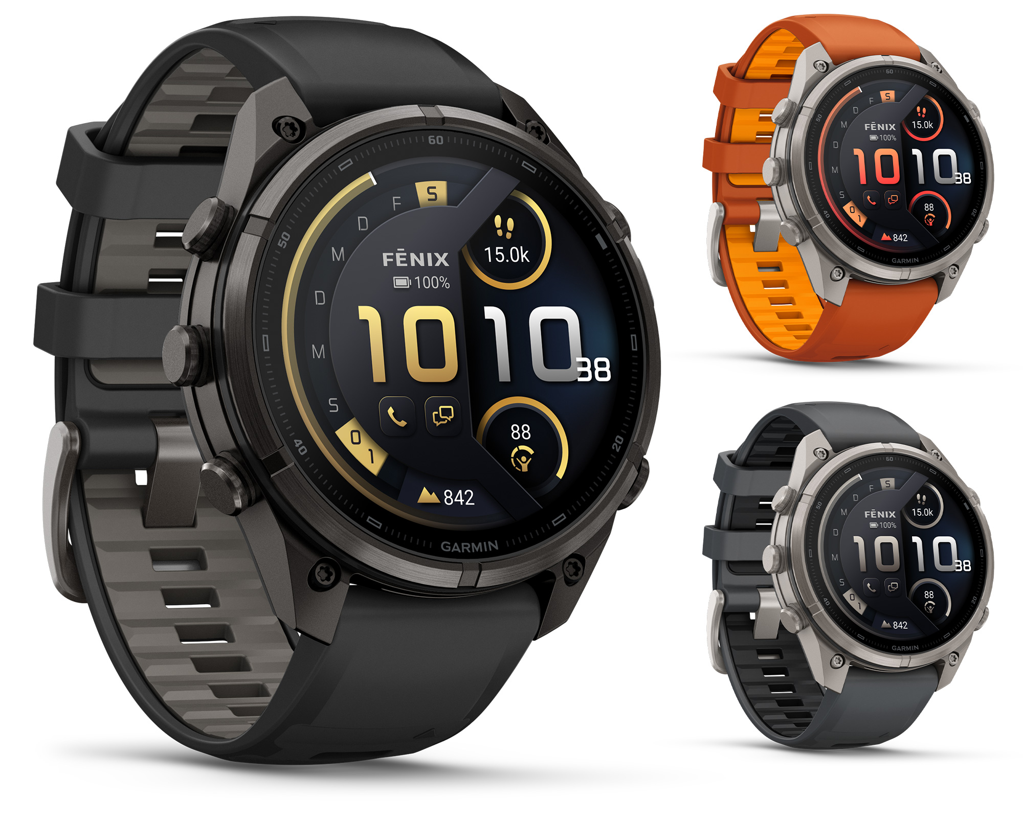 Fenix 9 Pro - inReach 47 mm AMOLED - GPS Multisport Smartwatch