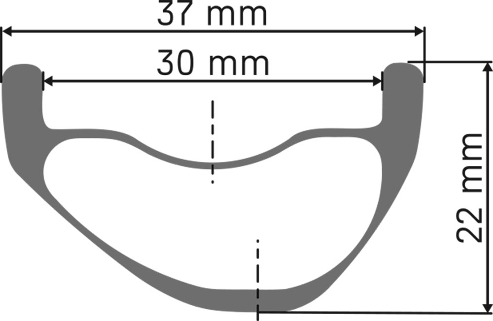 Roue arrière XMC 1500 Spline 30 29" SRAM XD CL Boost en carbone