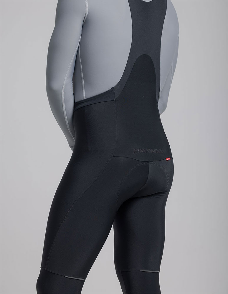 Orchi Thermo - Pantaloncini da ciclismo con imbottitura, nero
