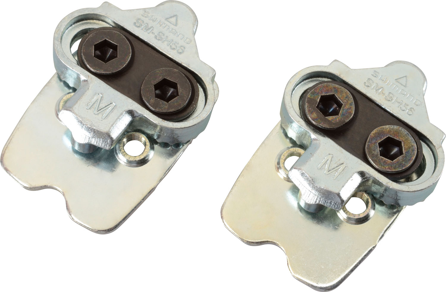 Shimano SM-SH56 SPD Cleats With Cleat Nut - Silver/silver - View #14